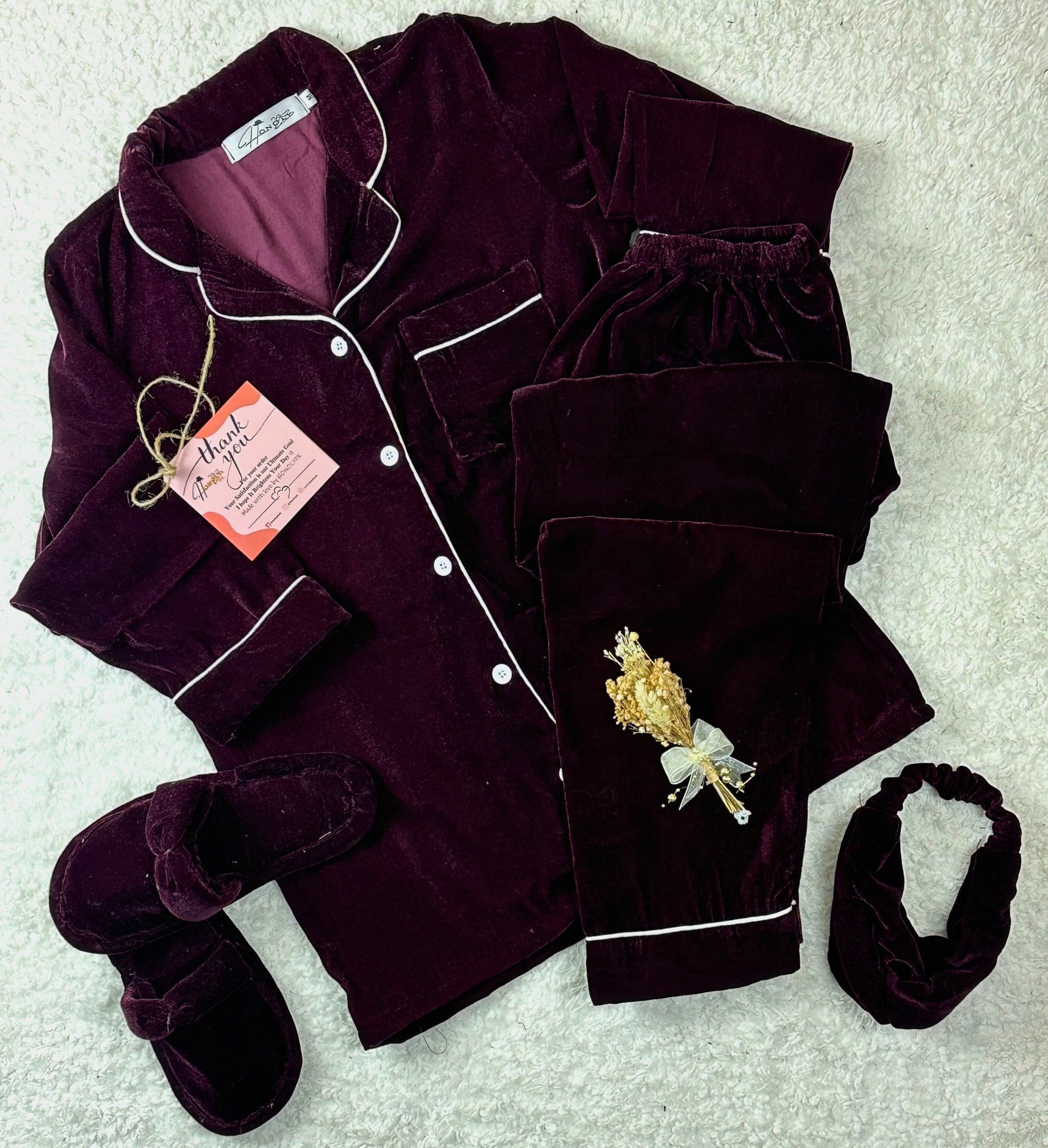 Velvet Ribbon Pajamas