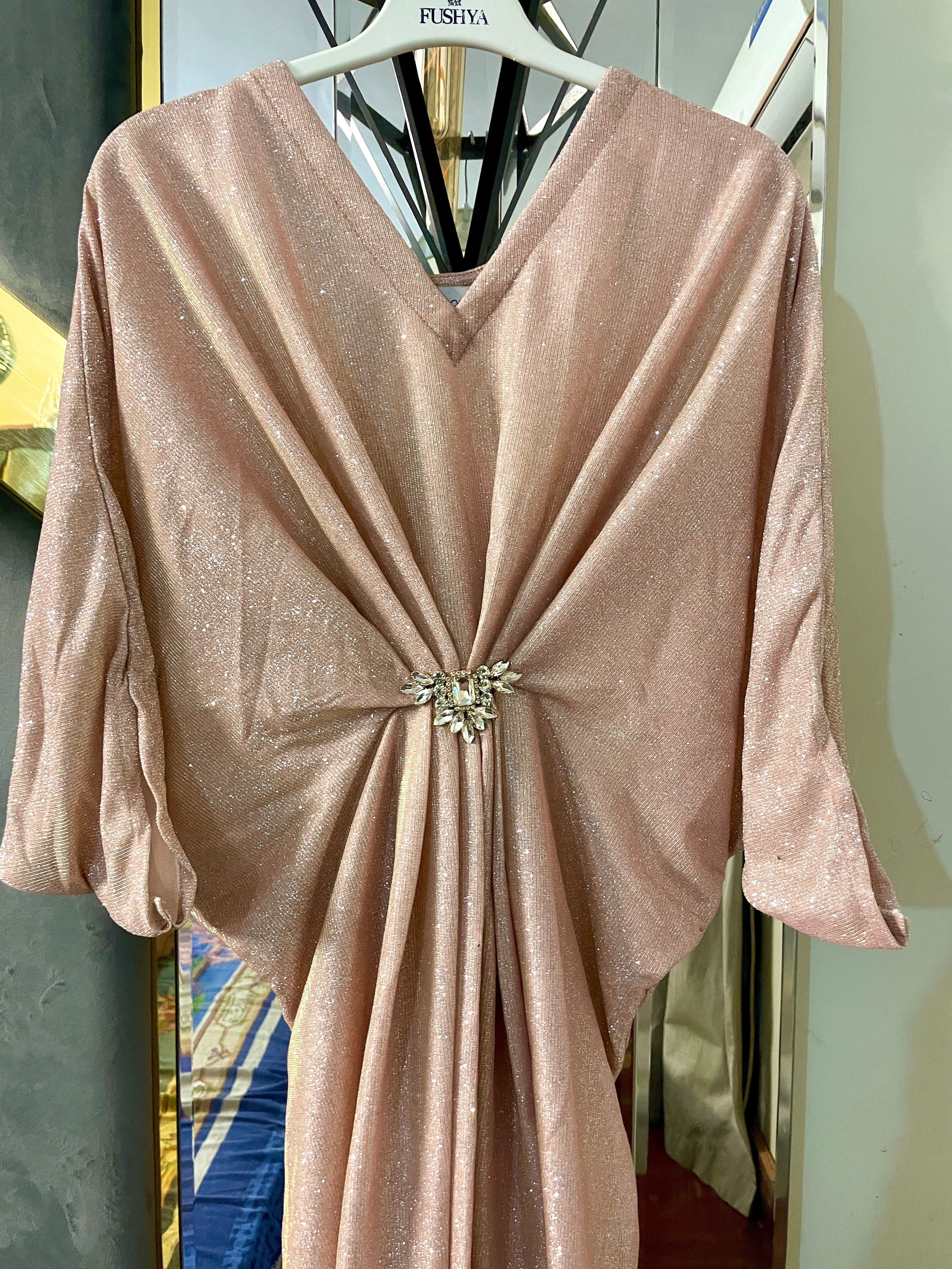 Golden Shimmer Moonlight Kaftan