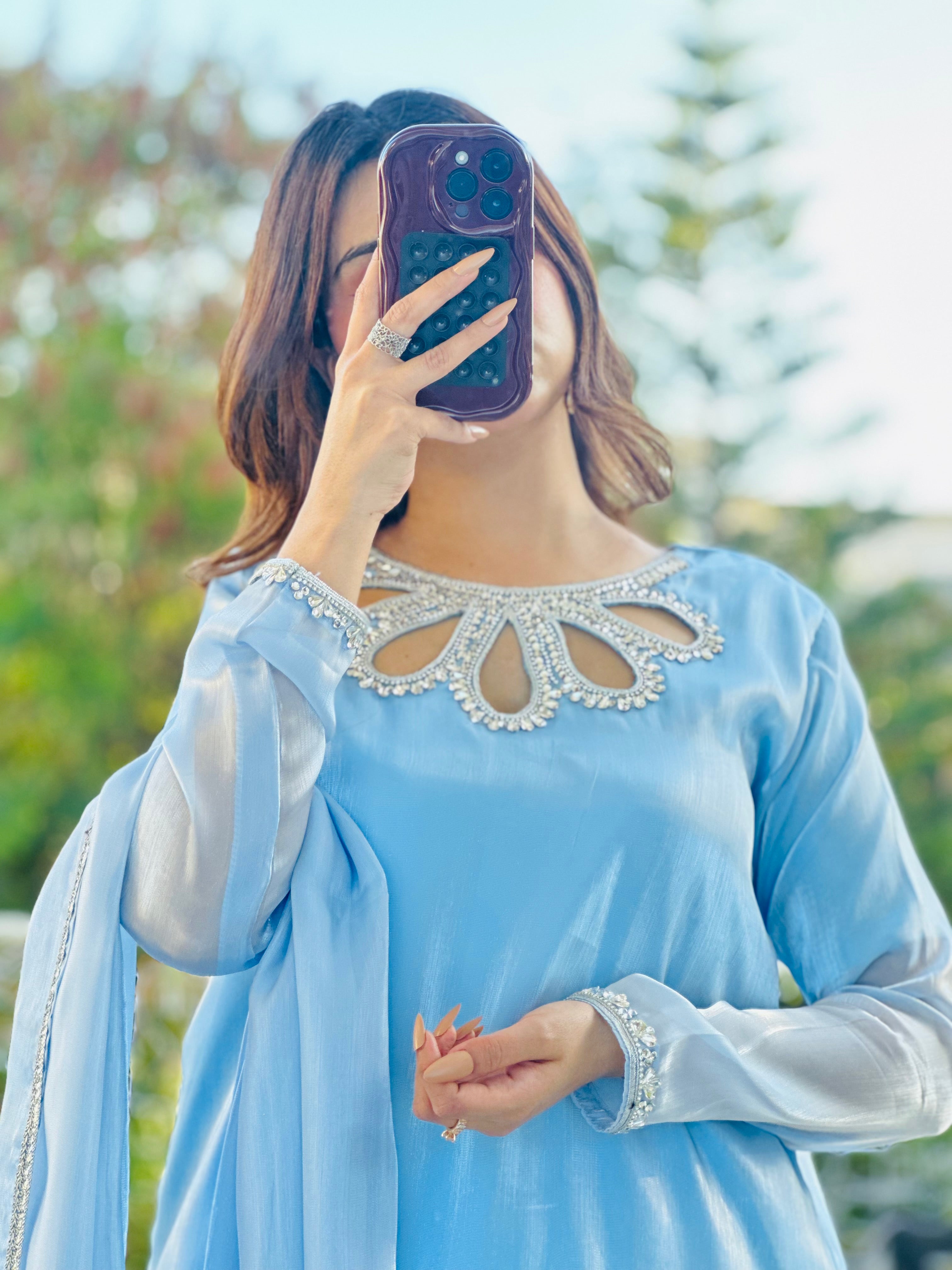 Afsana - Ice Blue