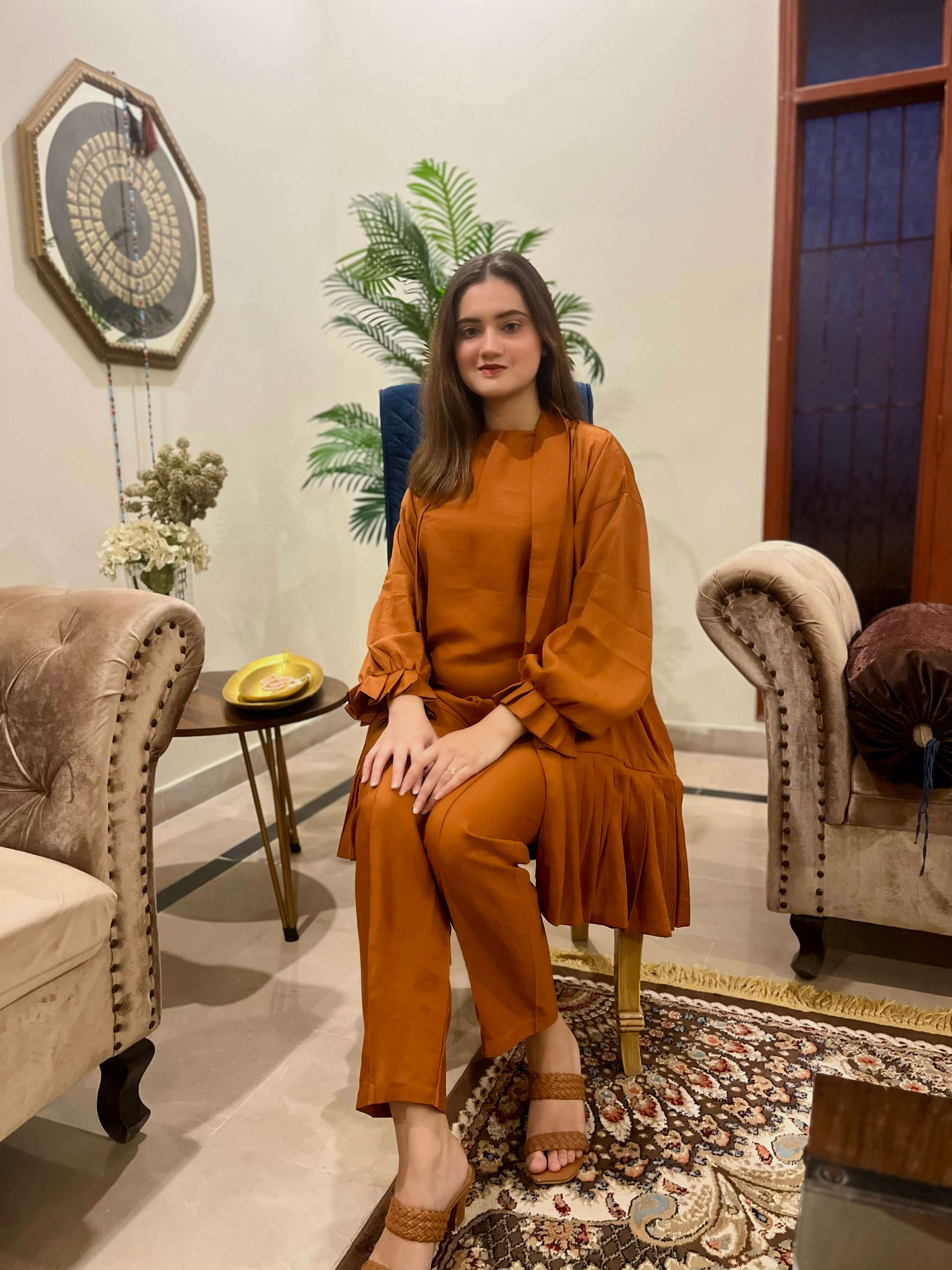 Crepe 3pc Solid Co-Ord Set