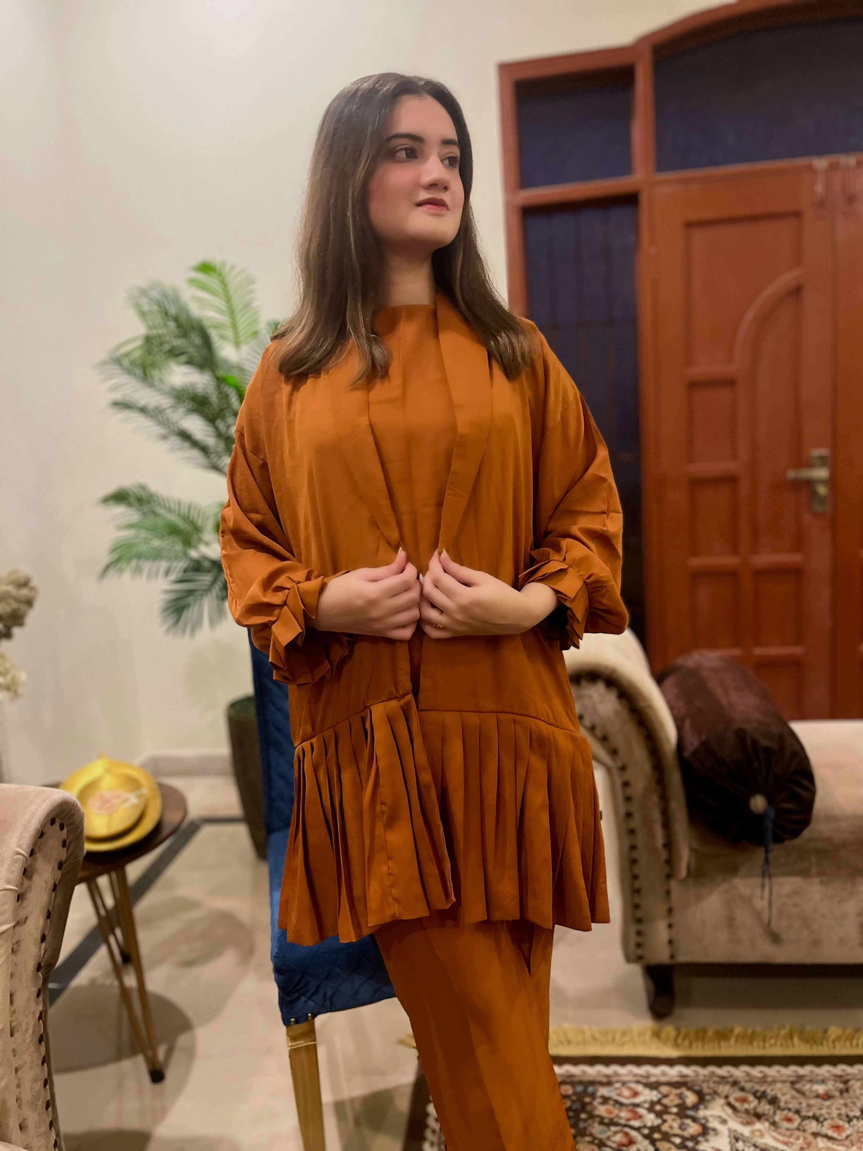 Crepe 3pc Solid Co-Ord Set