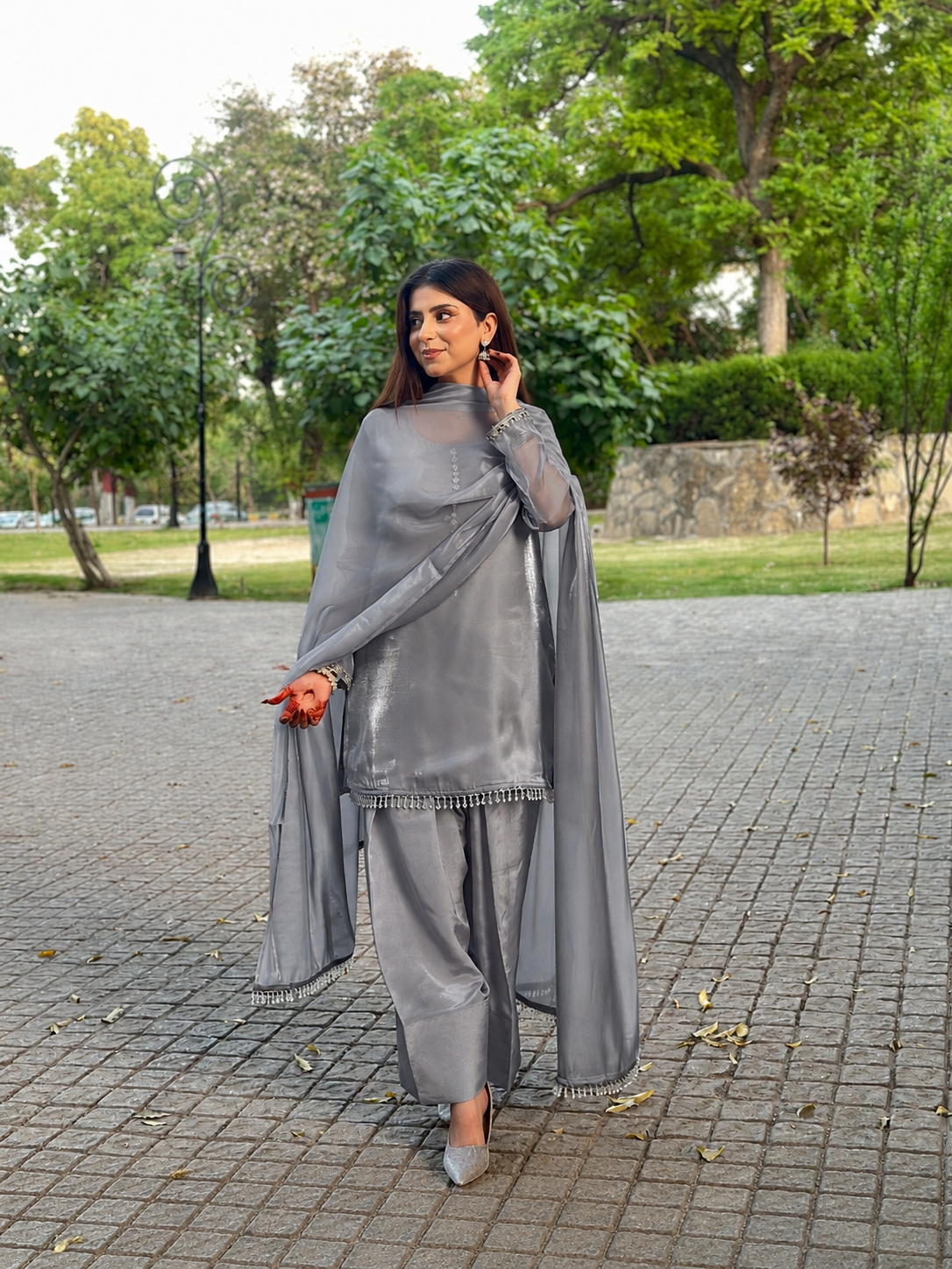 Sehar - Steel Grey (S)