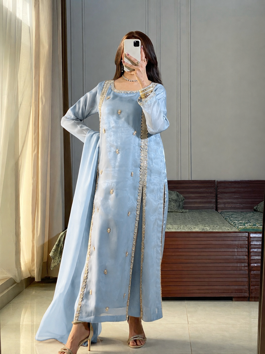 Gulzar - Sky Blue (XS)