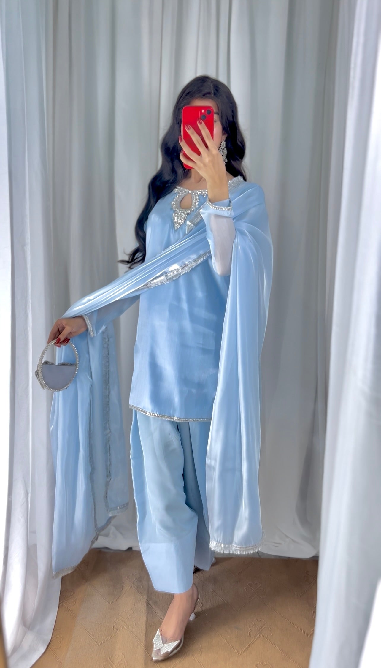 Neelofar - Sky Blue (XS,S,M)