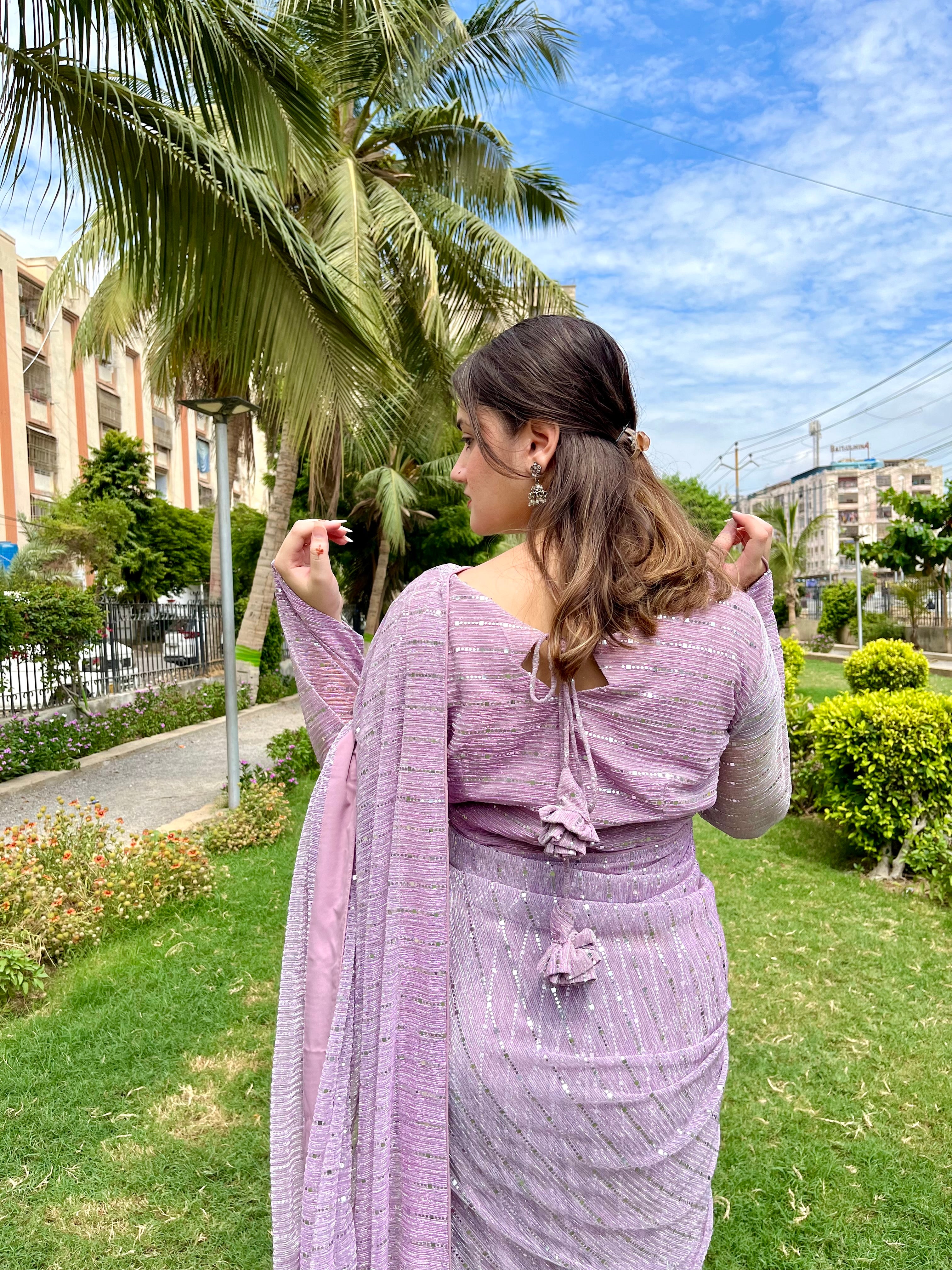 Lilac Sarree