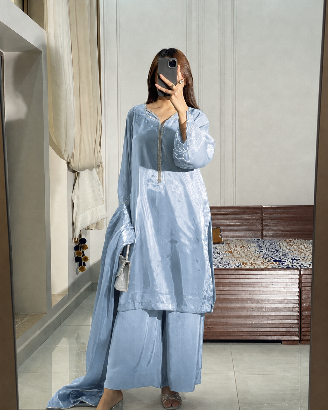 Zeenat - Sky Blue (XL)